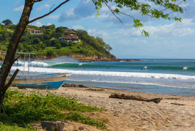 Beach in Tola, Rivas