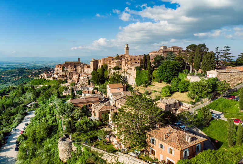 View of Montepulciano