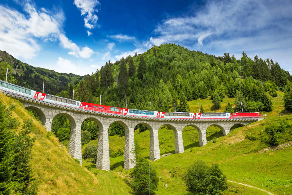 Switzerland Rail Vacations Scenic Switzerland Rail Journey through