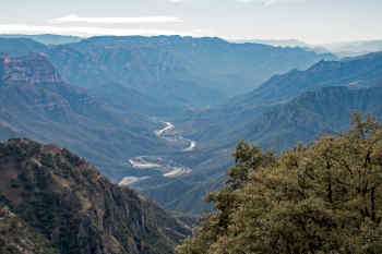 Urique Canyon in Mexico