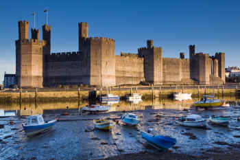 Caernarfon Castle • Anglesey, Wales