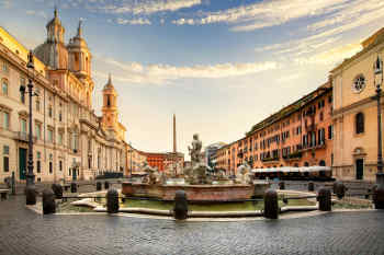 Piazza Navona, Rome, Italy