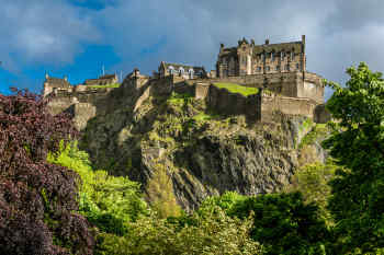 Edinburgh Castle in Edinburgh, Scotland
