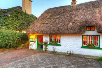 Traditional Irish cottage