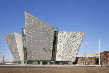 Titanic Belfast in Belfast, Northern Ireland