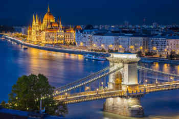 Chain Bridge in Budapest