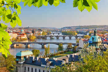 Charles Bridge in Prague, Czech Republic