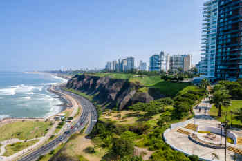 Miraflores boardwalk, Lima
