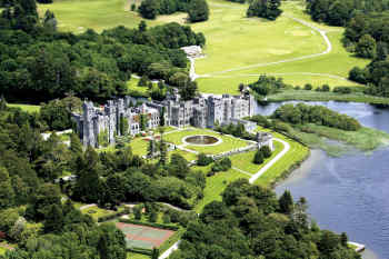 Ashford Castle in County Mayo, Ireland