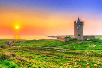 Doonagore Castle in County Clare