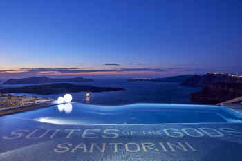Suites of the Gods • Night Exterior