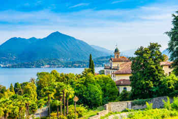 View of Lake Maggiore