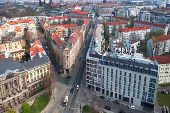 Hotel Indigo Aerial