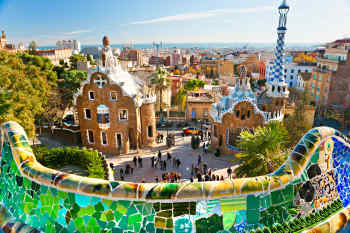 Park Guell in Barcelona