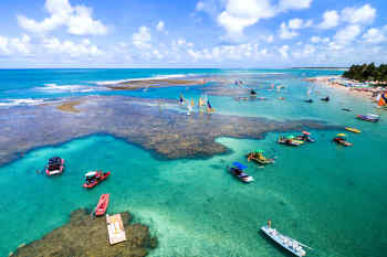 Porto das Galinhas Beaches in Brazil