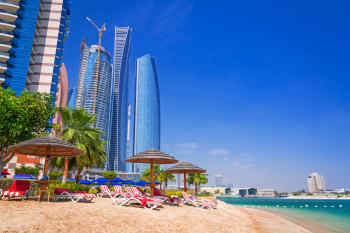 Abu Dhabi beach