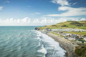 Aberystwyth coast • Aberystwyth, Wales