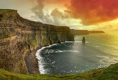 Cliffs of Moher in County Clare, Ireland