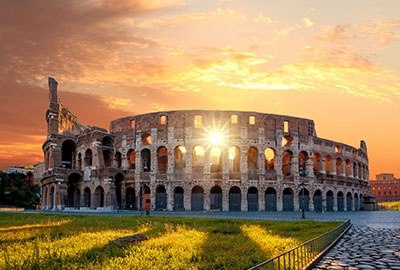 Colosseum in Rome, Italy