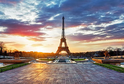 Eiffel Tower in Paris, France