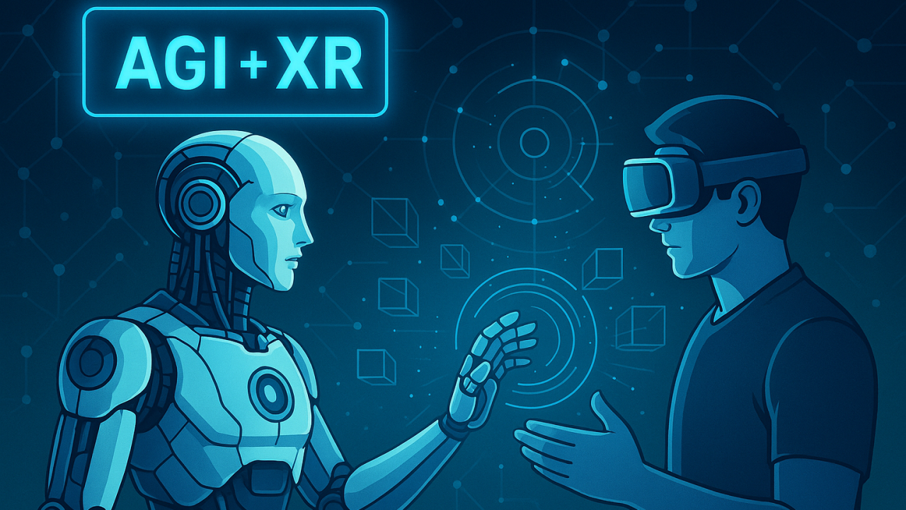 What Happens When AGI Meets XR?