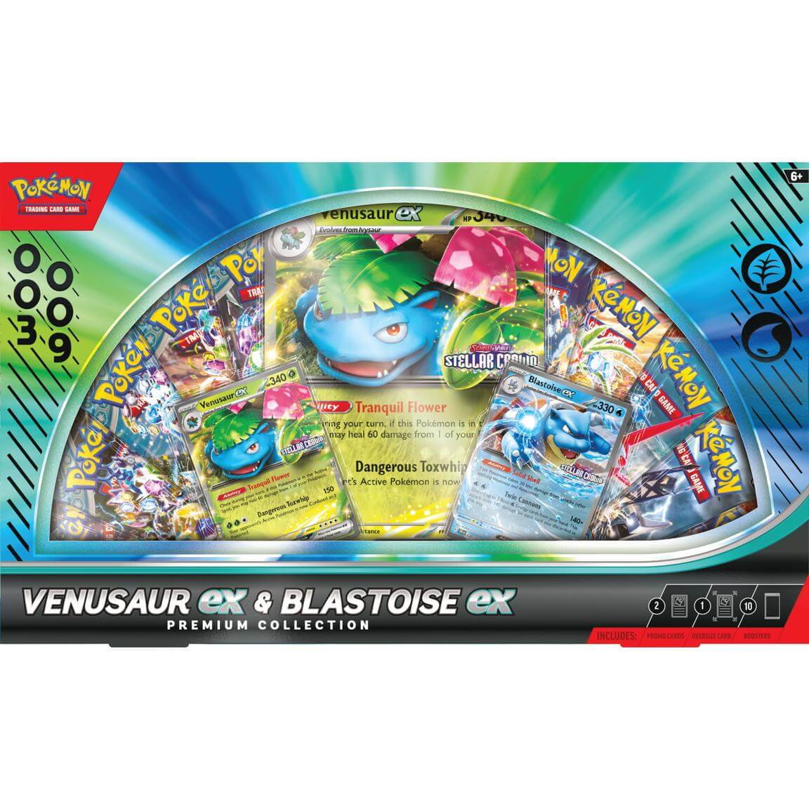 Pokemon TCG: Venusaur ex and Blastoise ex Premium Collection Revealed!