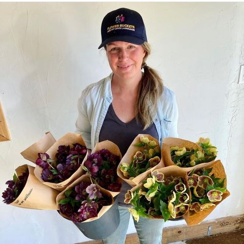 Leah Ducey from Springwind Farm, Garden State Flower Cooperative