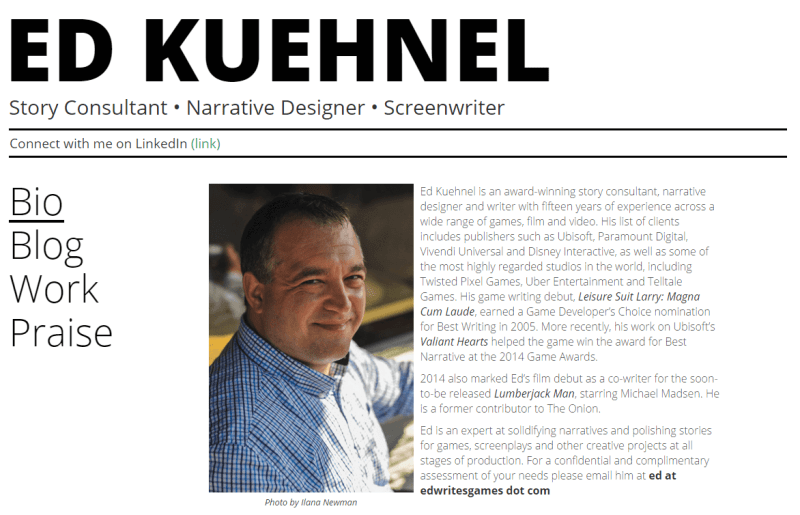 Image of Ed Kuehnel Portfolio