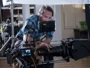 pulling focus on Red Epic and Angénieux lens
