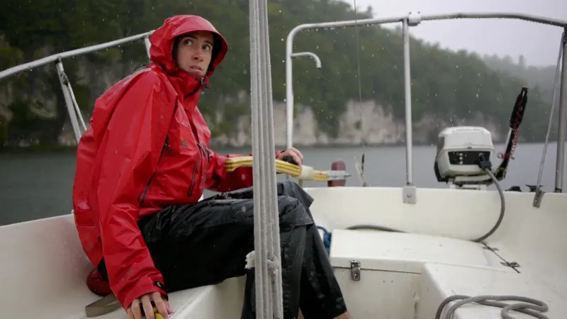 willson sailing in rain