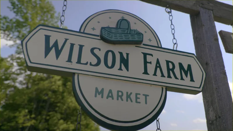 wilson farm sign