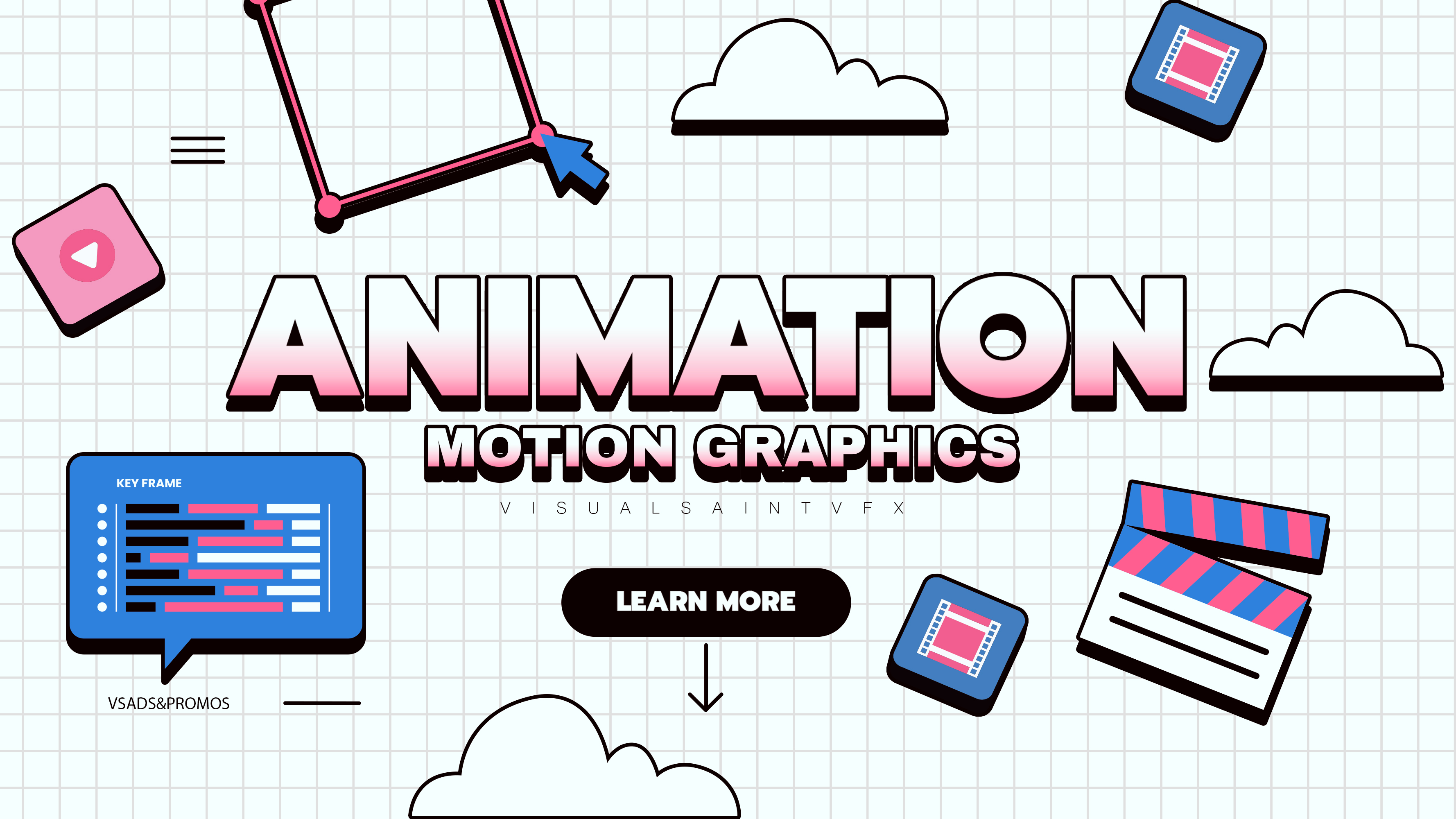 High-end Motion Graphics and CGI Video Editing VFX Studio