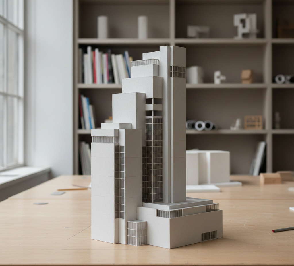 Architectural model 1