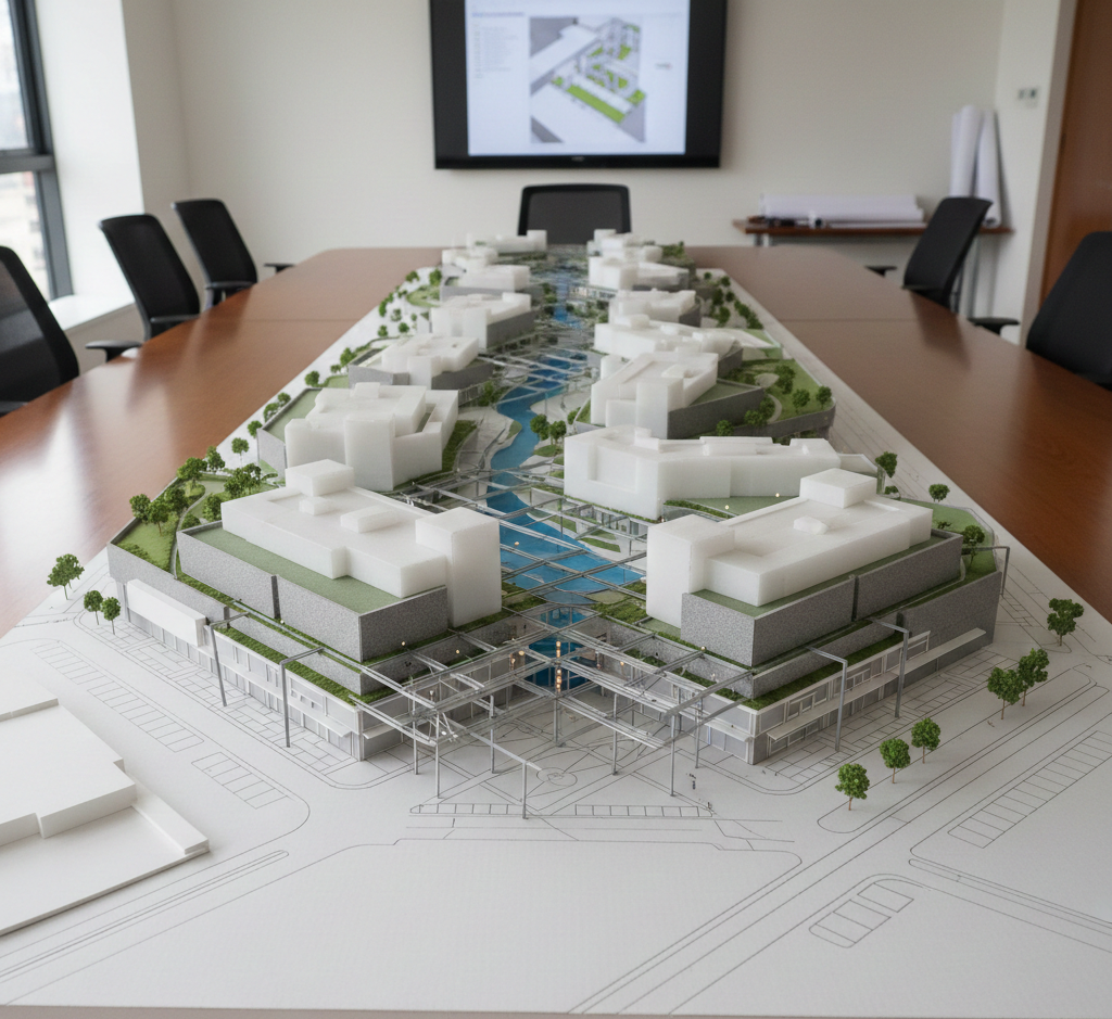 Architectural model 3