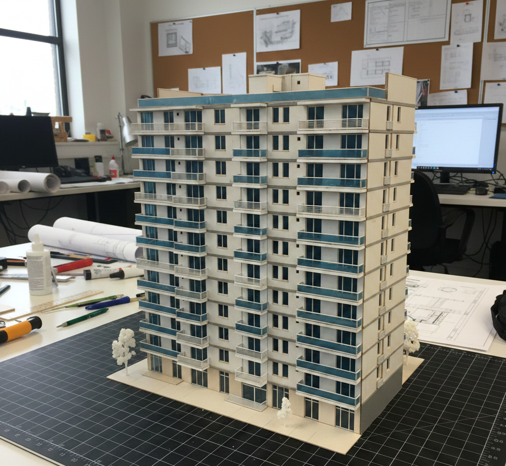 Architectural model 4