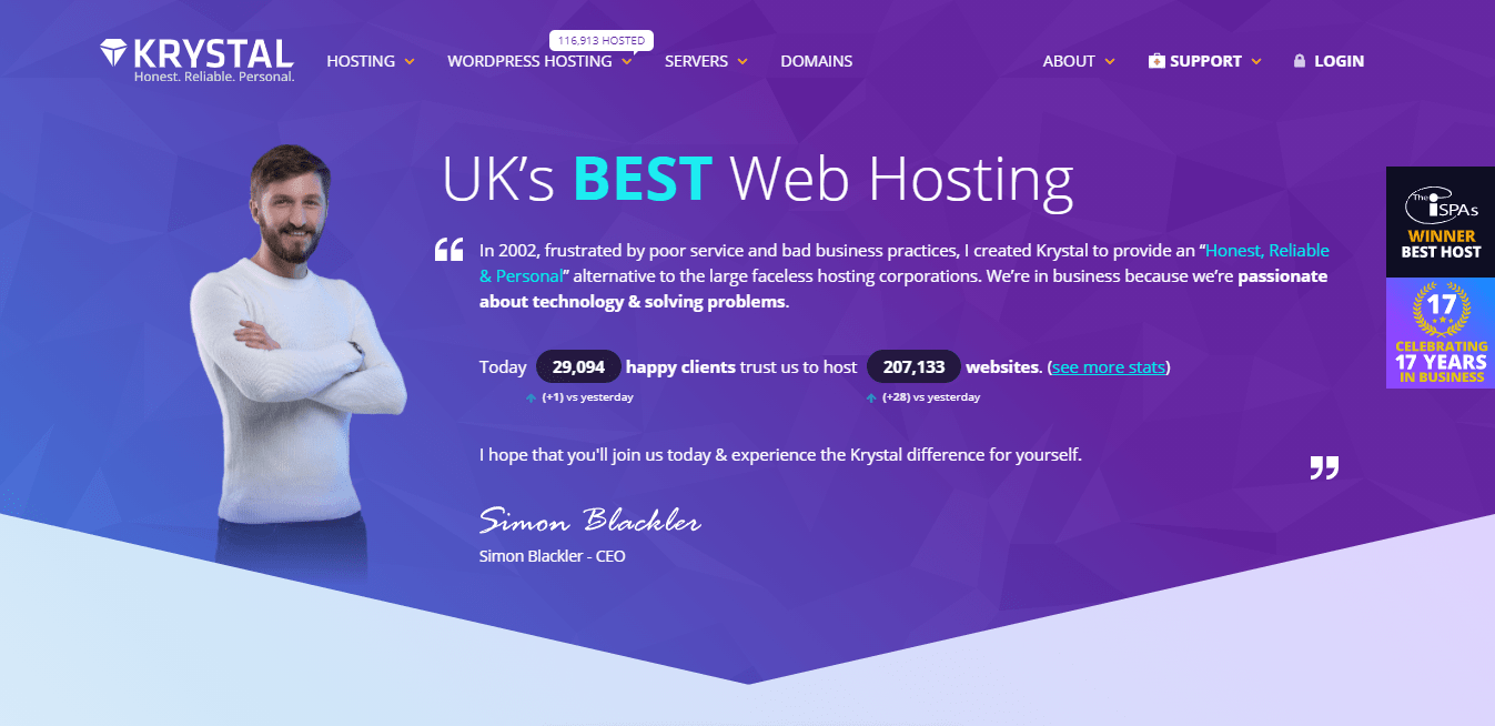 10 Best Web Hosting Website Designs in 2020 7