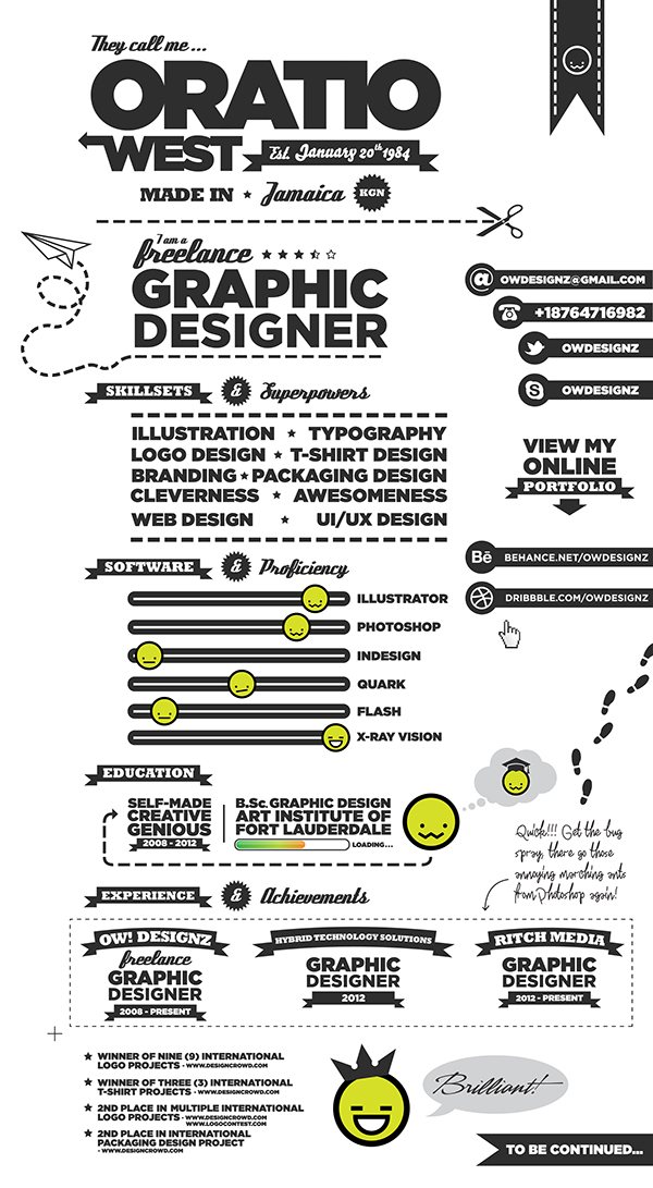 25 Innovative Resume Designs to Impress your Recruiter 8