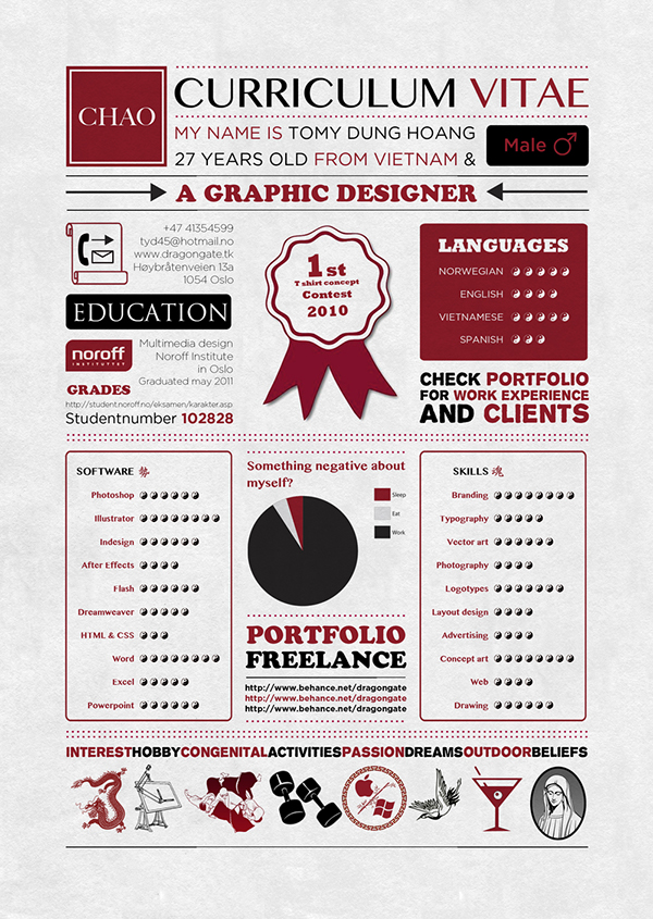 25 Innovative Resume Designs to Impress your Recruiter 13