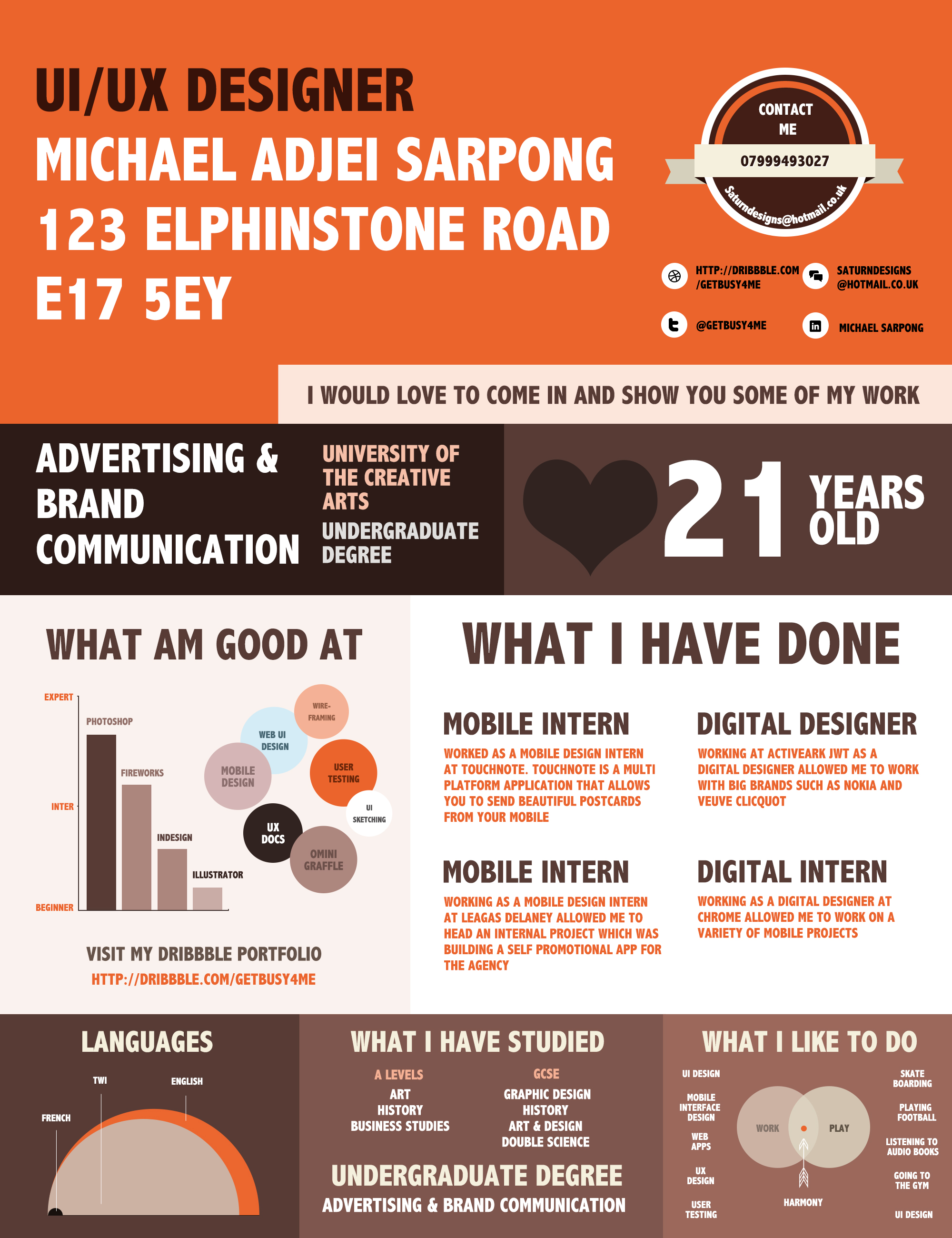 25 Innovative Resume Designs to Impress your Recruiter 15