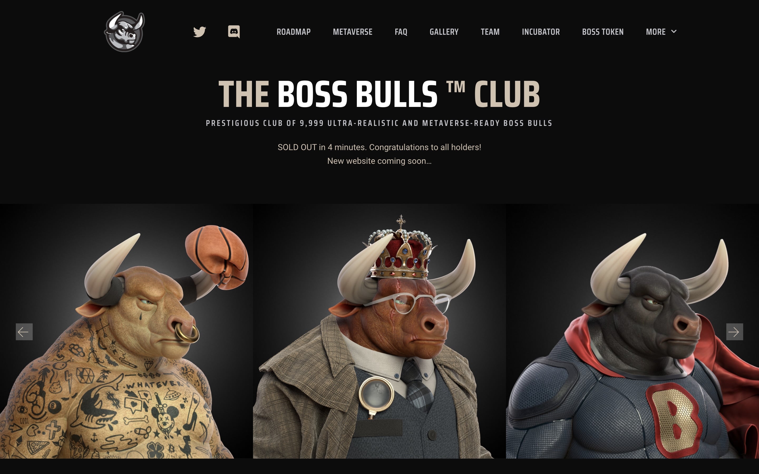 THE BOSS BULLS ™ CLUB - 3D NFT Collection