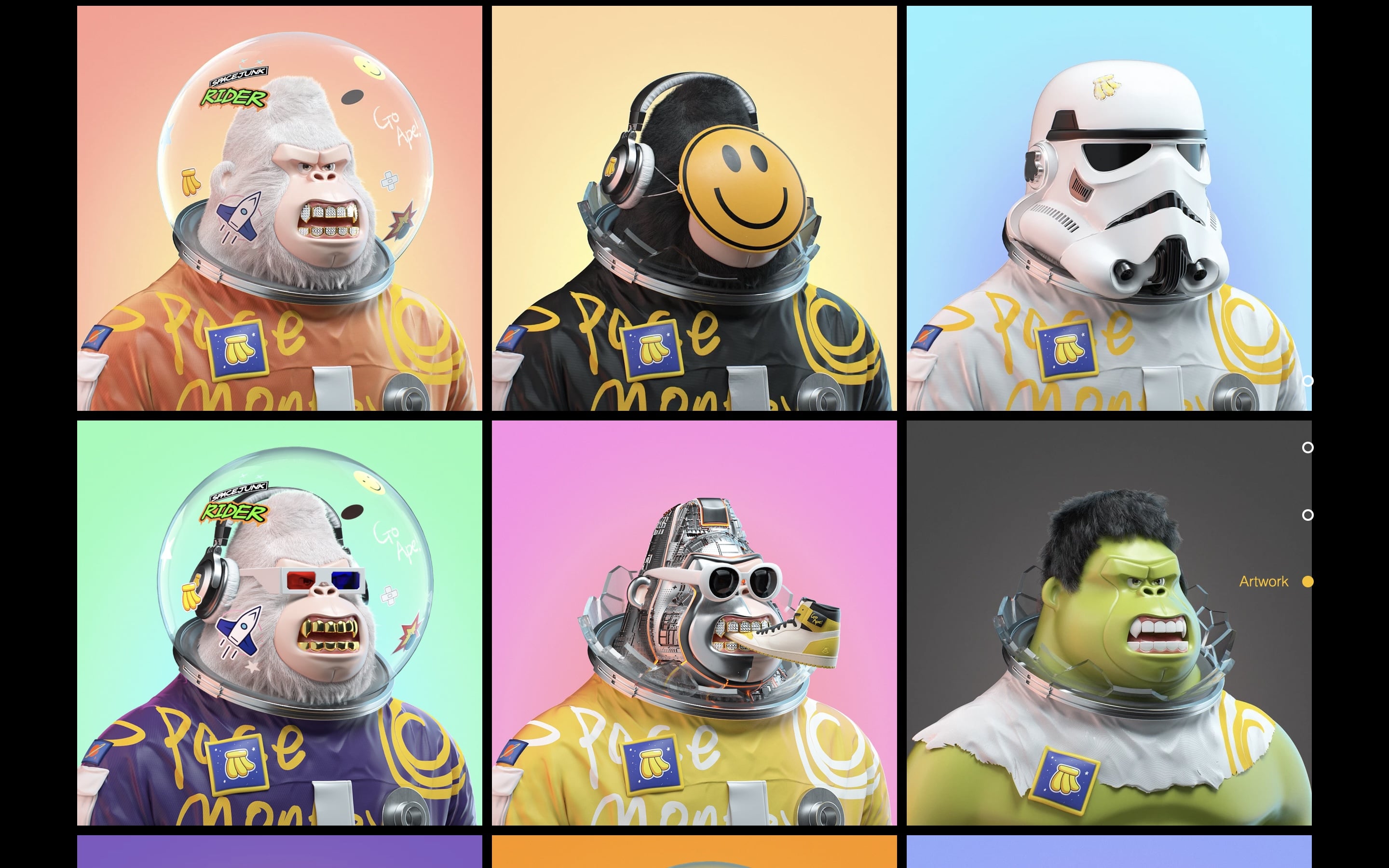 Astral Apes - 3D NFT Collection