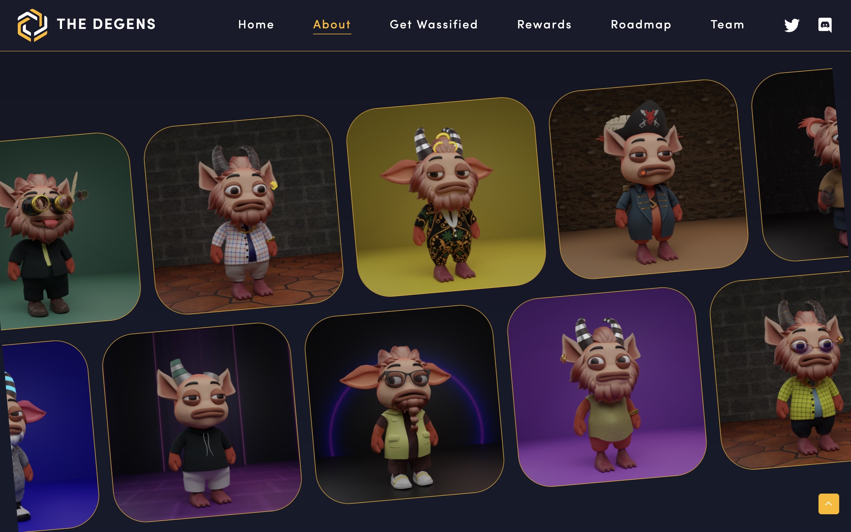 The Degens - 3D NFT Collection