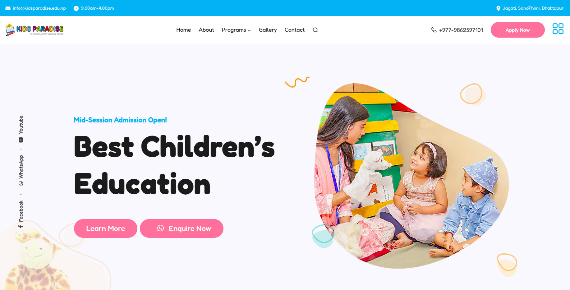 Preschool Website - 1