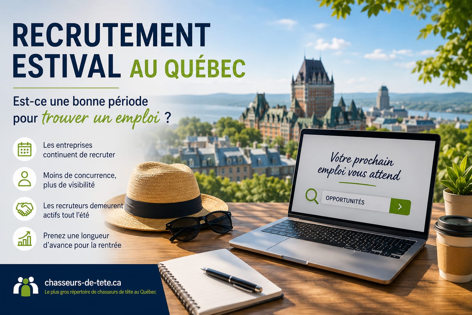 Image pour Recrutement estival au Québec : est-ce une bonne période pour trouver un emploi?