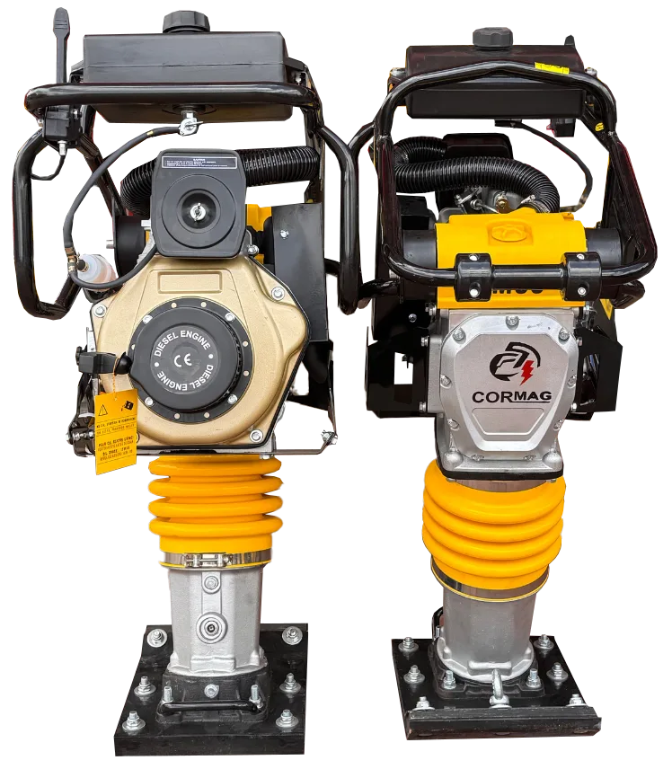 Apisonadora canguro RM85 con motor diésel 170F para compactación de suelos en construcción y pavimentación