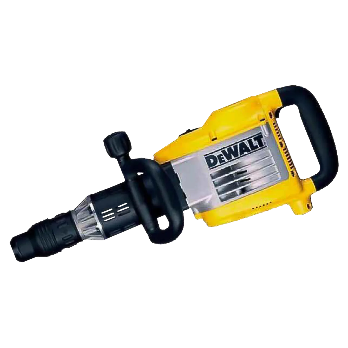 Taladro demoledor DeWalt D2590901K de 1500W con 25J de impacto y hasta 2040 golpes por minuto. Ideal para trabajos de demolición en construcción profesional.