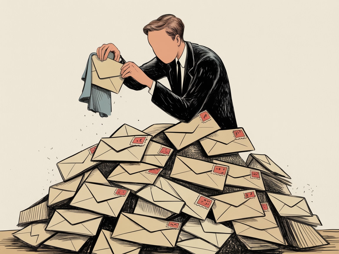 An AI system sorting emails into inbox and spam folders with surgical precision