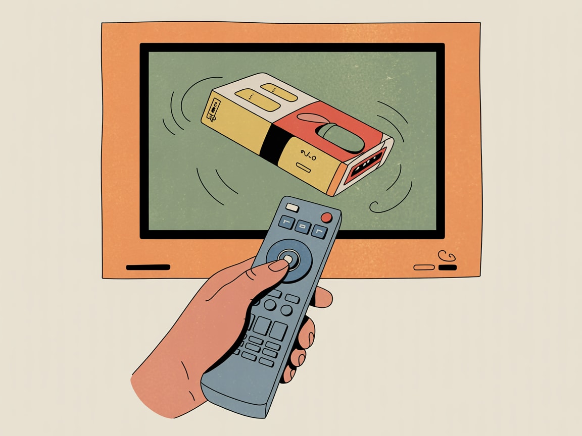 A consumer pausing a streaming video, with a branded snack ad appearing on screen mid-pause
