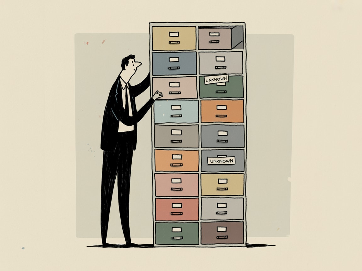 A figure constructing a clean architectural pipeline from a chaotic pile of raw data blocks, with an AI system waiting at the far end