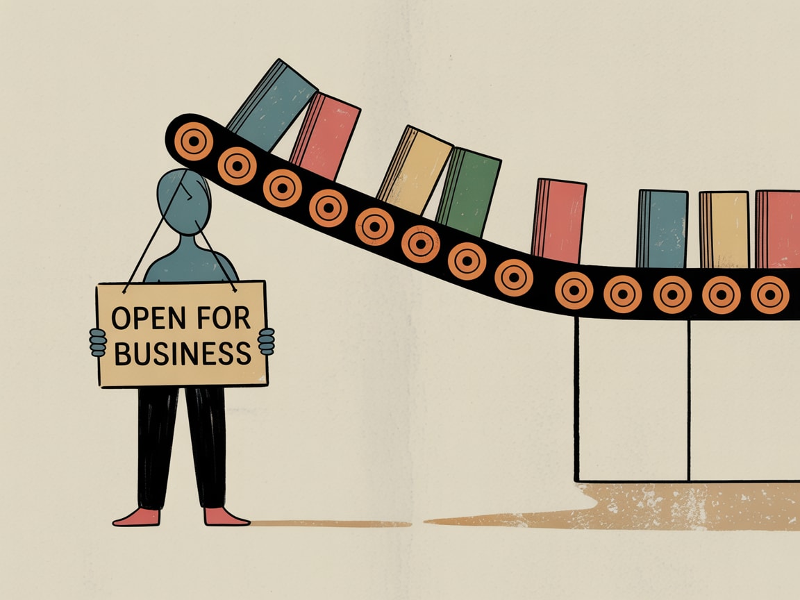 Editorial illustration of AI-driven local search reshaping restaurant discovery and bookings